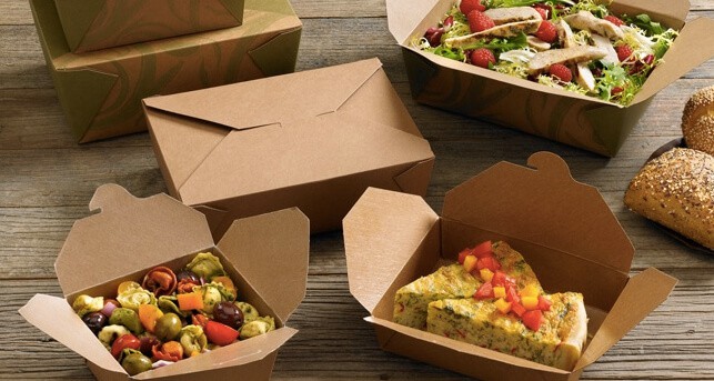 Biodegradable deli pots / salad containers